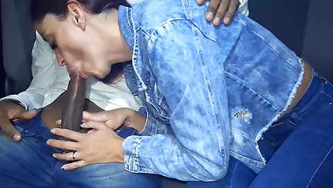 Latina brunette gets fucked in her ass and ass hole