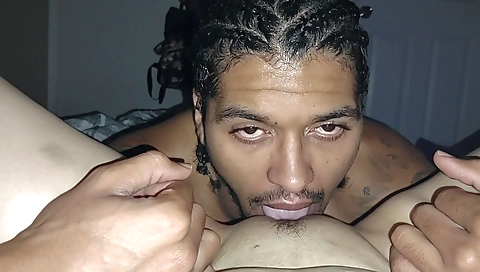 Cunnilingus and hardcore sex on the interracial movie