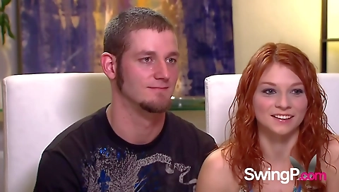 Horny amateur group sex video with blonde and brunette