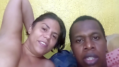 Busty brunette with a great ass is getting a facial