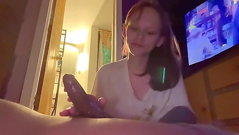 Blonde milf with a big ass and a big pussy fucked hard