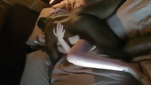 Blonde milf 18+ gets her cunt drilled by her stepson