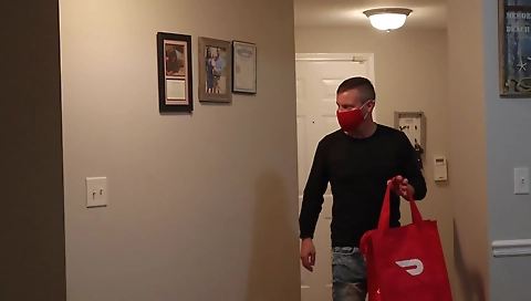 Ebony teen gets a cunnilingus from her handsome boyfriend